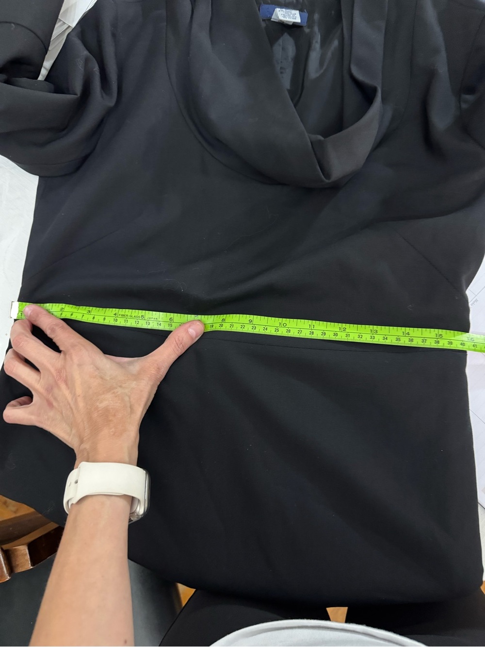 J. Crew Black light Weight 96% will excellent condition lined. Dry cleaned. - Picture 5 of 5